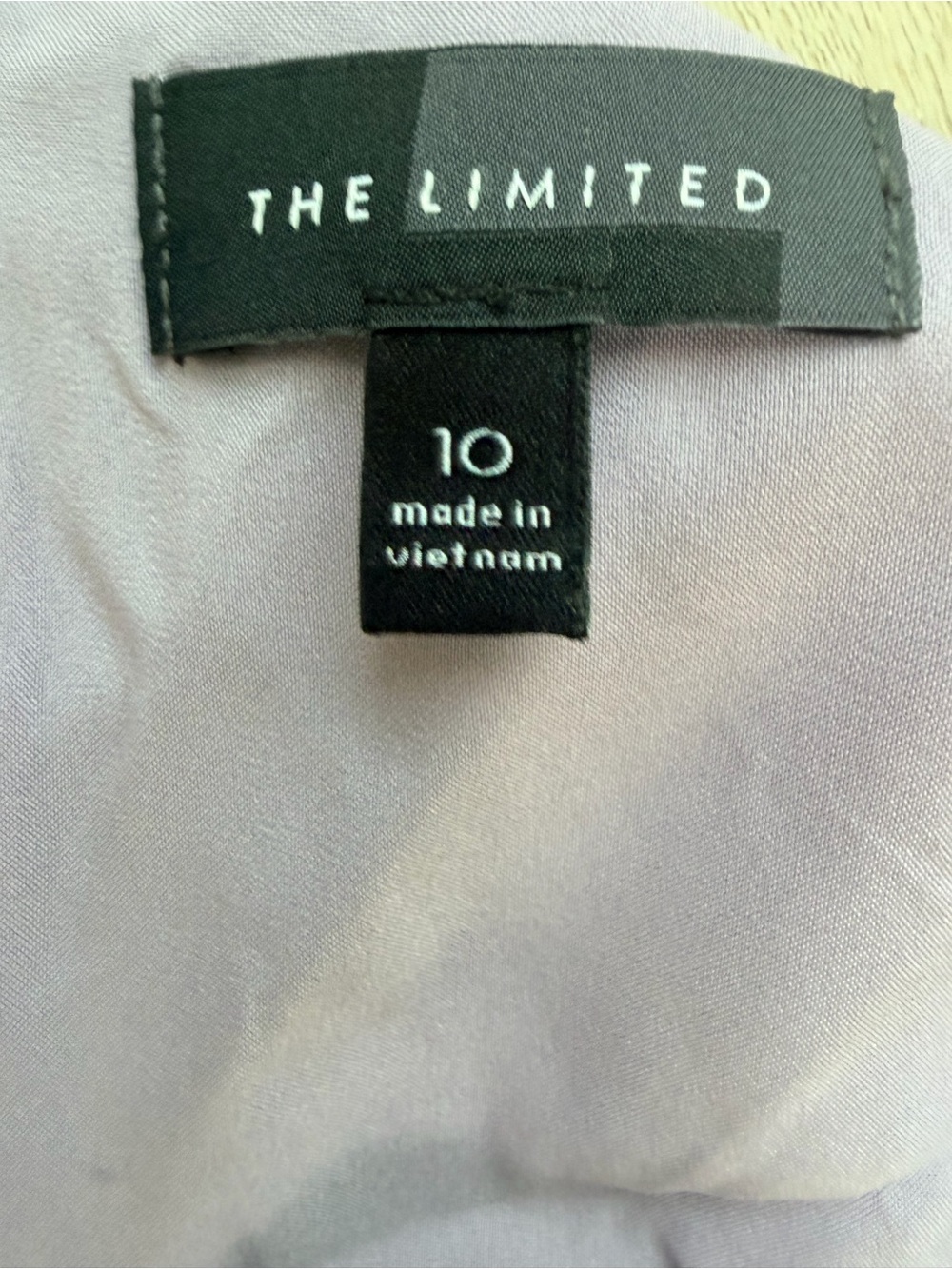 The Limited Medallion Geometric Sheath Dress Lavender & Grey Size 10 - Picture 4 of 4